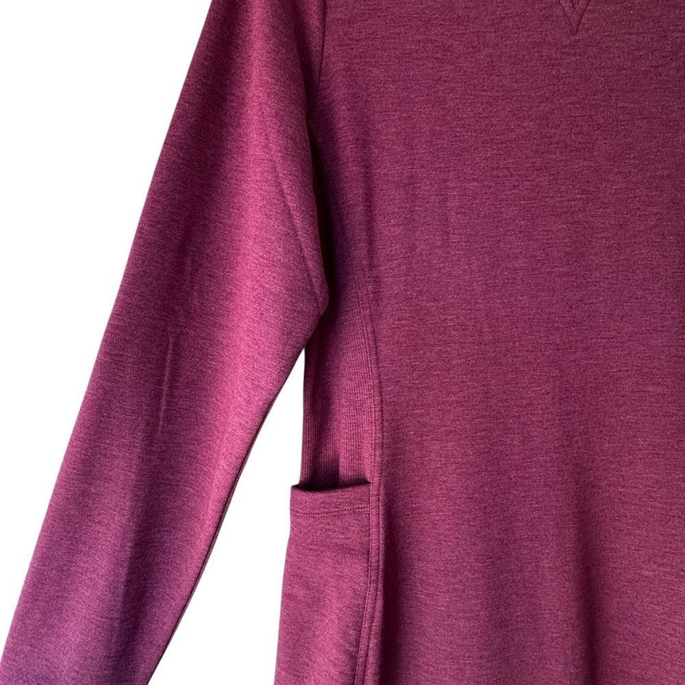 TITLE NINE | NWOT NBD LONG SLEEVE DRESS FRESH TERRY POCKETS ATHLETIC | MEDIUM - Picture 7 of 14